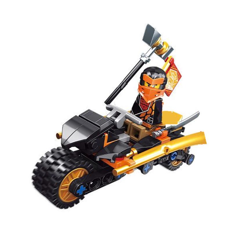 Ninja Dragon Building Blocks Mini Compatible Figures Bricks Kit Classic Movie Model Kids Toys Boys For Children