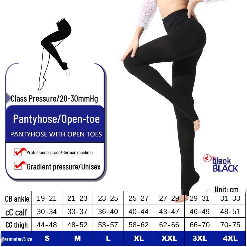 Unisex Skarpety Kompresyjne za Kolano i Rękawy na Łydki do Sportu