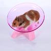 Pet Hamster Flying Saucer Toy Exercise Squirrel Wheel Mouse Running Disc Rat Toys Cage Small Animal Hamster Accessories