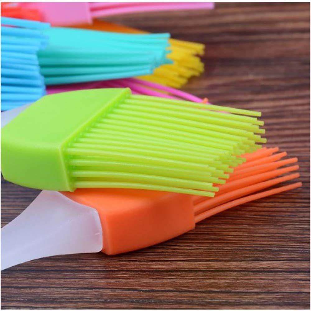 1Pcs Barbecue Barbecue Brush High Temperature Resistant Baking Brushes Durable Silicone Oil Brush