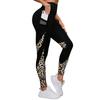 High-Waist Leopard Print Yoga Pants: European & American Style, Hip-Lifting, Breathable Running Leggings for Women