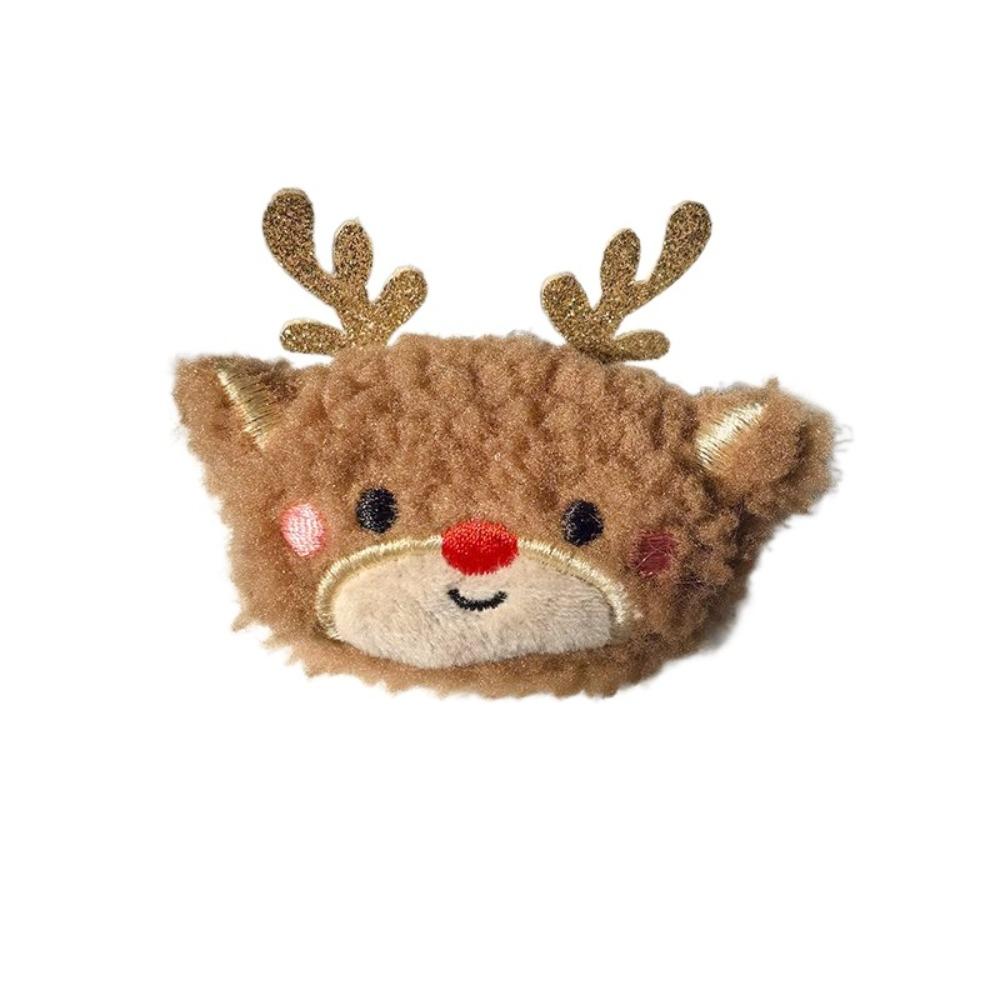 

Stuffed Plush Dolls Christmas Plush Pendant Elk Plush Toy Fashion Cartoon Key Chain Birthday Gift Style C
