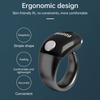 Intelligenter Zikr-Ring für Muslime Tasbih OLED Digitalzähler Tasbeeh Gebetszeit Vibrationserinnerung Wasserdicht Typ C