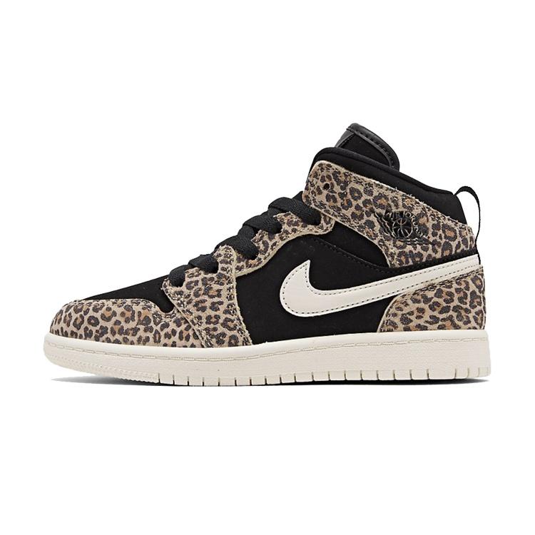 (PS) Air Jordan 1 Mid SE Cheetah Kids BQ6932-021 EU 29.5