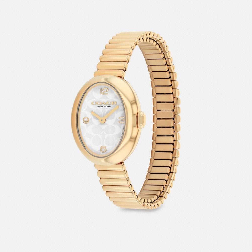 Coach SaMmy Watch  22 Mm Cy642 Gold