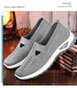 Damen Übergröße Atmungsaktive Sommer Stoffschuhe - Bequeme Leichte Freizeitschuhe für Mittleren Alters und Ältere.