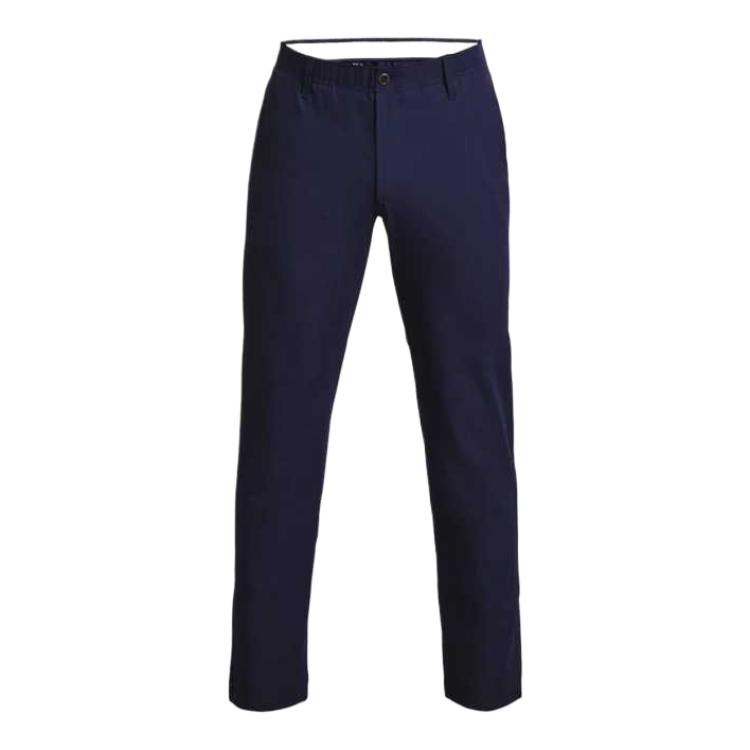 Under Armour Golf Breathable Versatile Slim Fit Knitted Casual Pants Men Bottoms Blue 1377300-410