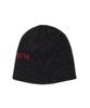 BLACKBLOND Vividi Embroidered Logo Piercing Beanie (Charcoal)