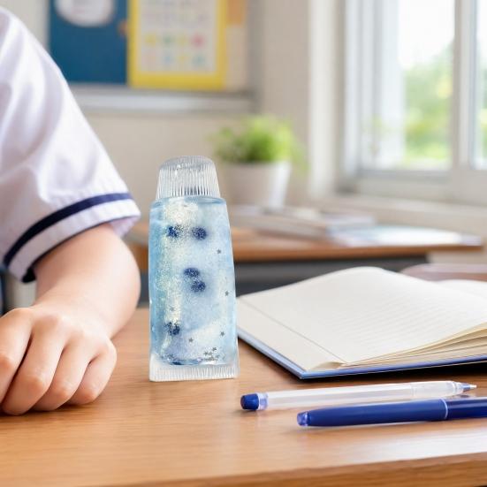 Pressure Relief Toy Stress Toothpaste Tube Toy Strawberry Blueberry Lemon Clover Squeeze Anxiety Relieving Clear Fidget Fruit