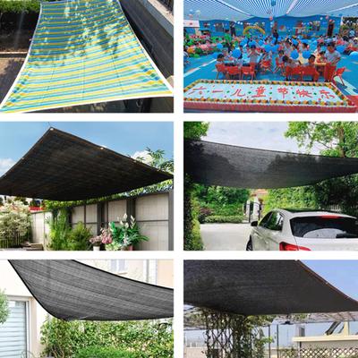 Customized Outdoor Garden Sunshade Sky Canopy Tent Net High Density Polyethylene UV Protection Thicken Durable Sun Screen Cloth