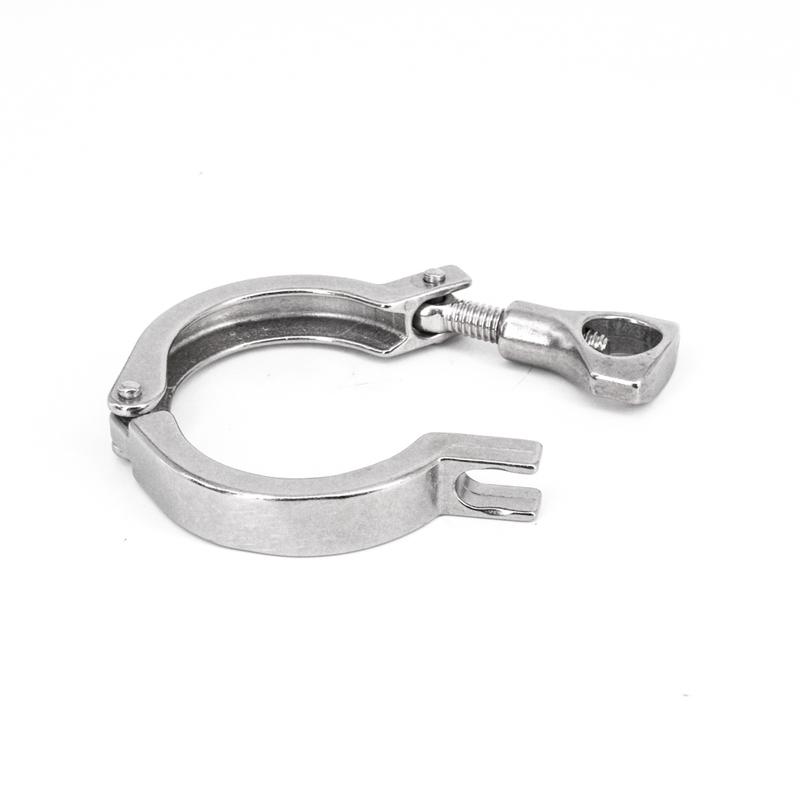 1.5" Tri Clamp SUS 304 Stainless Steel Sanitary Pipe Fitting Coneector Tri-Clover Adapter Homebrew Beer 50.5mm Ferrule O/D