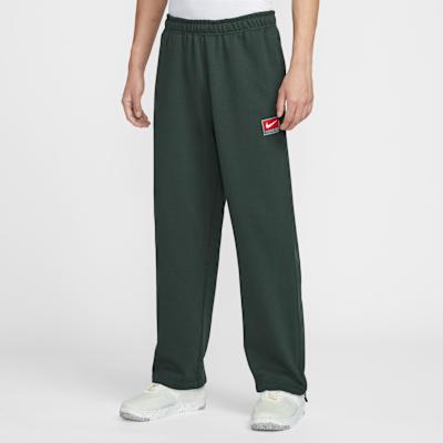 Nike Casual Pants Men s Green Moderate Straight Fit Pants S