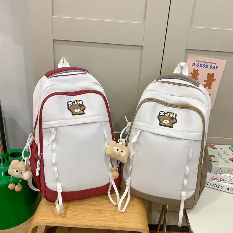 New Female Middle and High School Students High-value Commuting Large-capacity Campus Backpack College Student Backpack