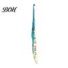 Waterproof Crochet Hook Resin for Beginners, Crocheting Lovers, 2.0mm-8.0mm Ergonomic Smooth Surface with Long Floral Handle Blankets, Dolls, Shawls,