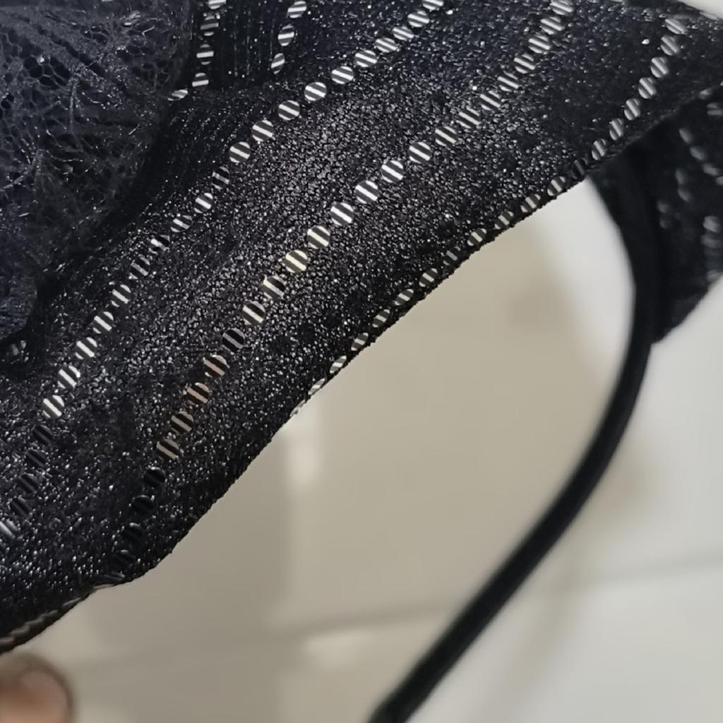 High Skull Lace Bowtie Headband French Mesh Half Hat Hairhoop Female Elegant Teaparty Hair Covering Formal Hair Ornament