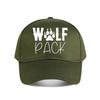 Casquette de Baseball Graphique Patte de Meute de Loups Mode Unisexe Chapeau de Soleil Femmes Sports d'Extérieur