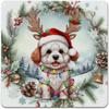 Christmas Metal Wall Art for Home Living Room Kitchen Decor