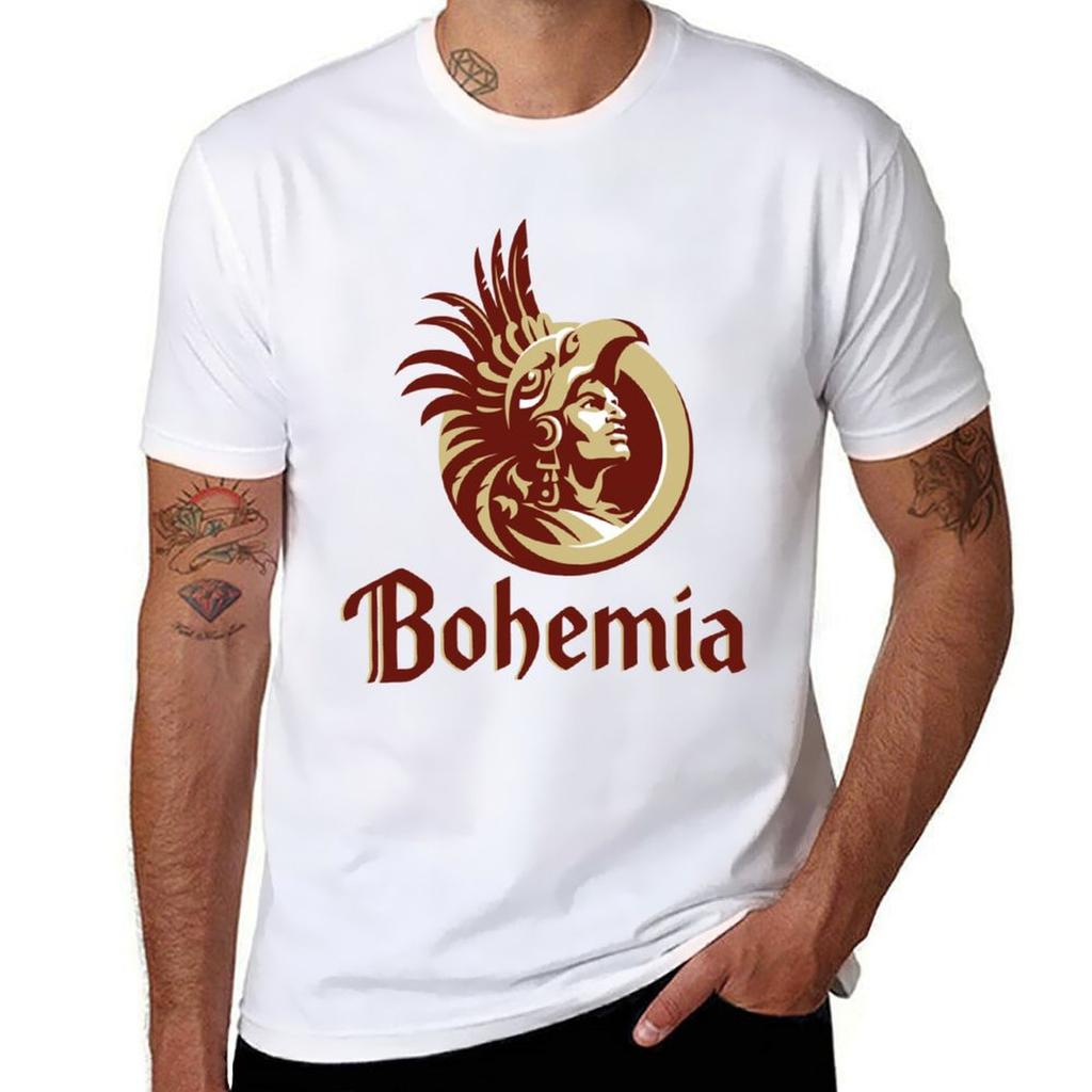 For Anime Bohemia Pack Shirts Man for Cotton Man Beer Shirts T T T-Shirt