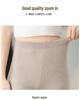 Women's Cashmere High-Waisted Slim-Fit Leggings - Chic and Thick for Autumn/Winter, Wearable Outside for Warmth.