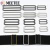 10/20/30Pcs Meetee Metal Tri-Glide Rings Buckles 6-50mm Bra Strap Adjust Clasp 8-shaped Ring Hook Garment Hardware Accessories