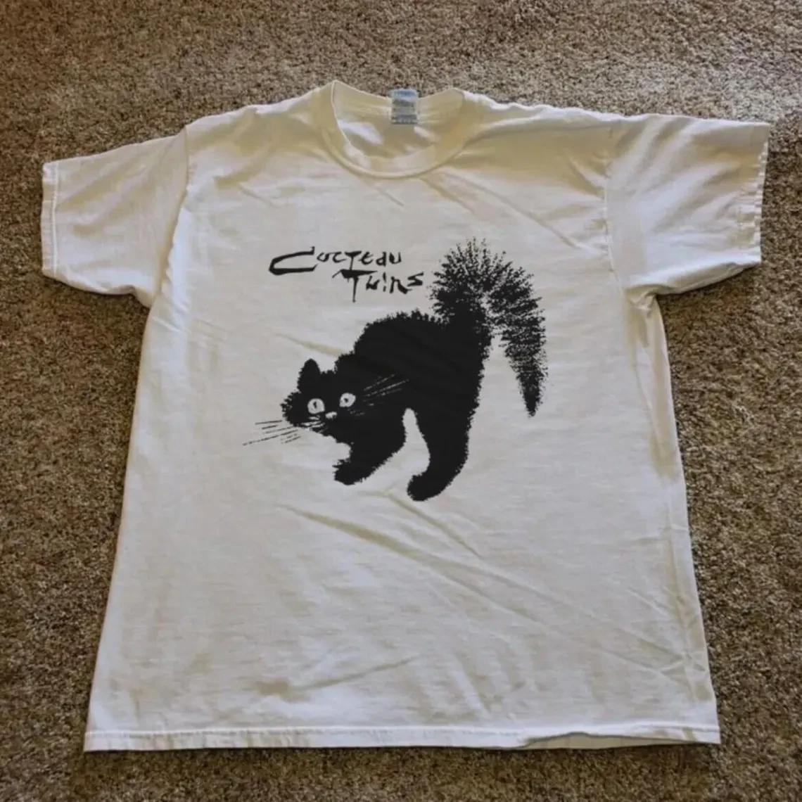 

Cocteau Twins Band Short Sleeve Heavy Cotton White S-5XL T Shirt US056 S