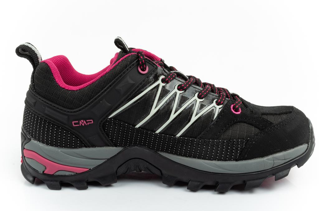 CMP Rigiel Low Wmn Trekking Shoe WP Nero-Glacier [3Q54456 61UE] S.41