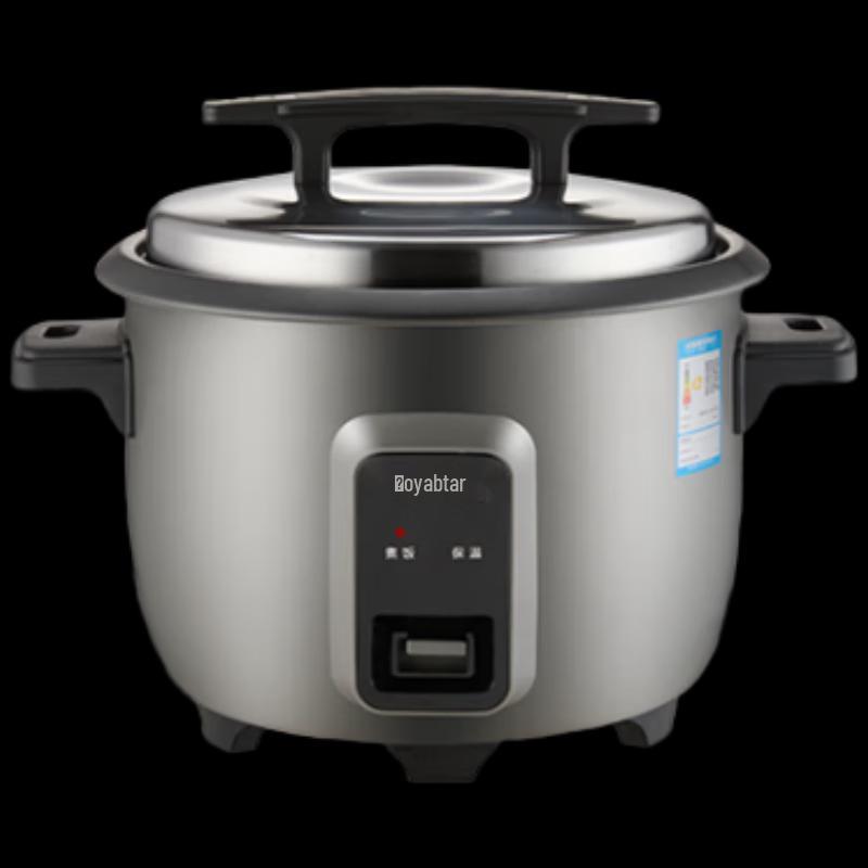 Rongshida 8L Commercial Electric Rice Cooker CN plug (adapter included)