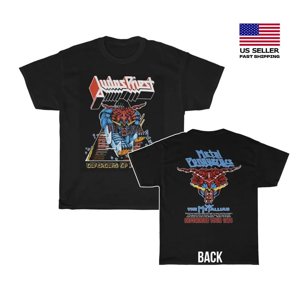 Judas Priest 1984 Defenders Of The Faith Tour Shirt Unisex T-Shirt XL