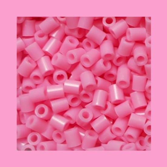 Rosa Farbe 5mm Perlen 1000 Stück Pixel Art Hama Perlen für Kinder Bügelperlen DIY Puzzles Geschenk Kinderspielzeug