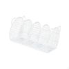Bookends Book Stand Four Section File Display Sturdy Desk Organizer Rack for Study Room