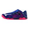 Mizuno Wave Medal Boa Atmungsaktive Rutschfeste Strapazierfähige Low-Top Trainingsschuhe Unisex Sneaker Blau Rot 81GA201220