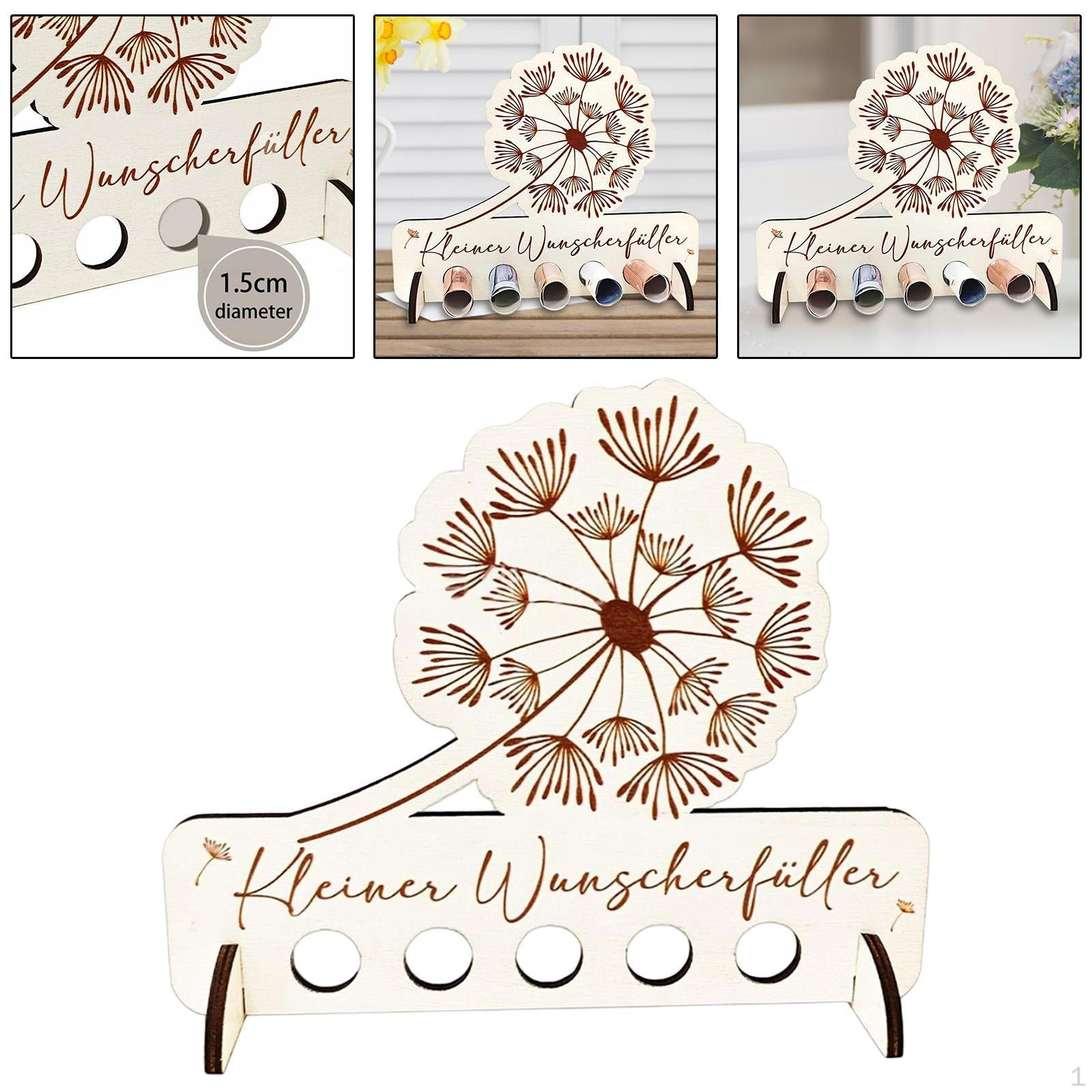 

Держатель для денег-подарка Wish Filler Уникальный деревянный ручной работы для мужа, мужчины