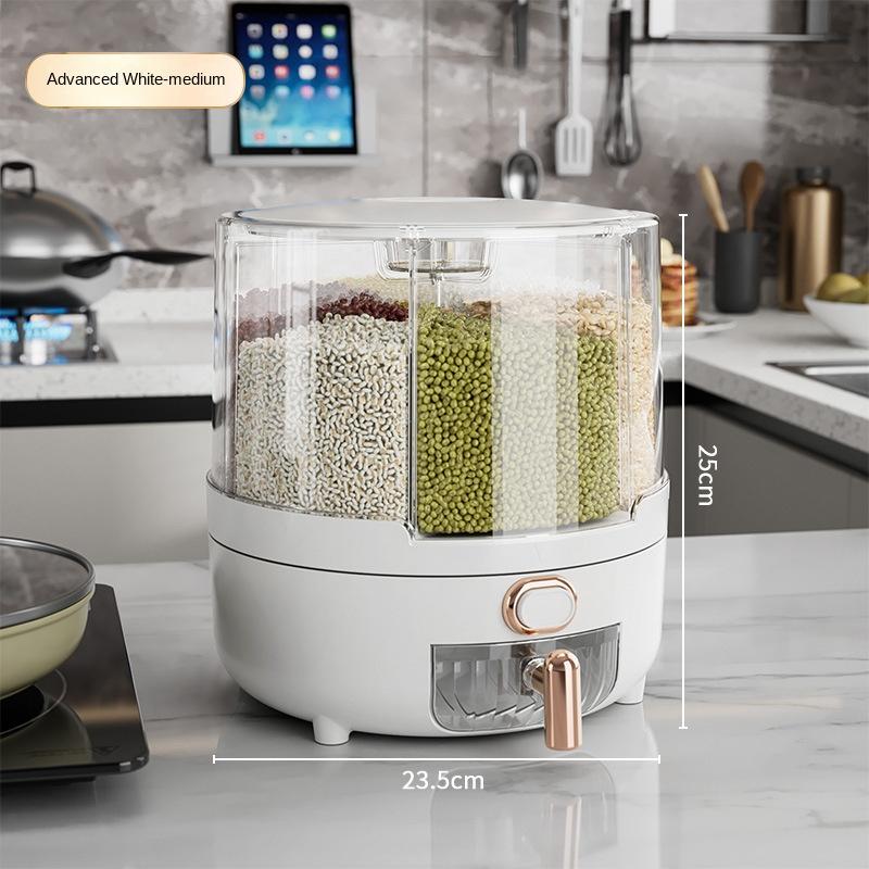 6KGHousehold Rice Barrel, Grain Storage Box, High end Sealed, Insect and Moisture proof Rice Storage Box