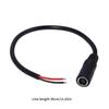 High Quality DC7.4x5.0mm Female To 2Pin Power Cable 18AWG 2x0.75mm2 Power Wires for Laptop Charger Supports Up To 120W