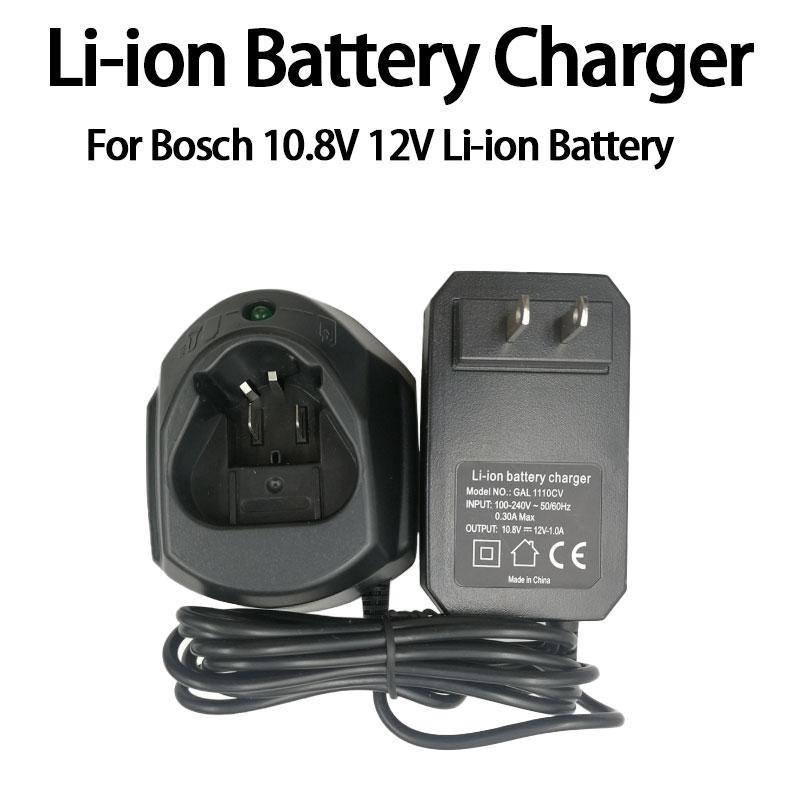 For Bosch Li-ion Battery Replacement Charger For Bosch 10.8V 12V TSR1080 GSR10.8-2 GSA10.8V GWI10.8V TSR120 Electrical Drill