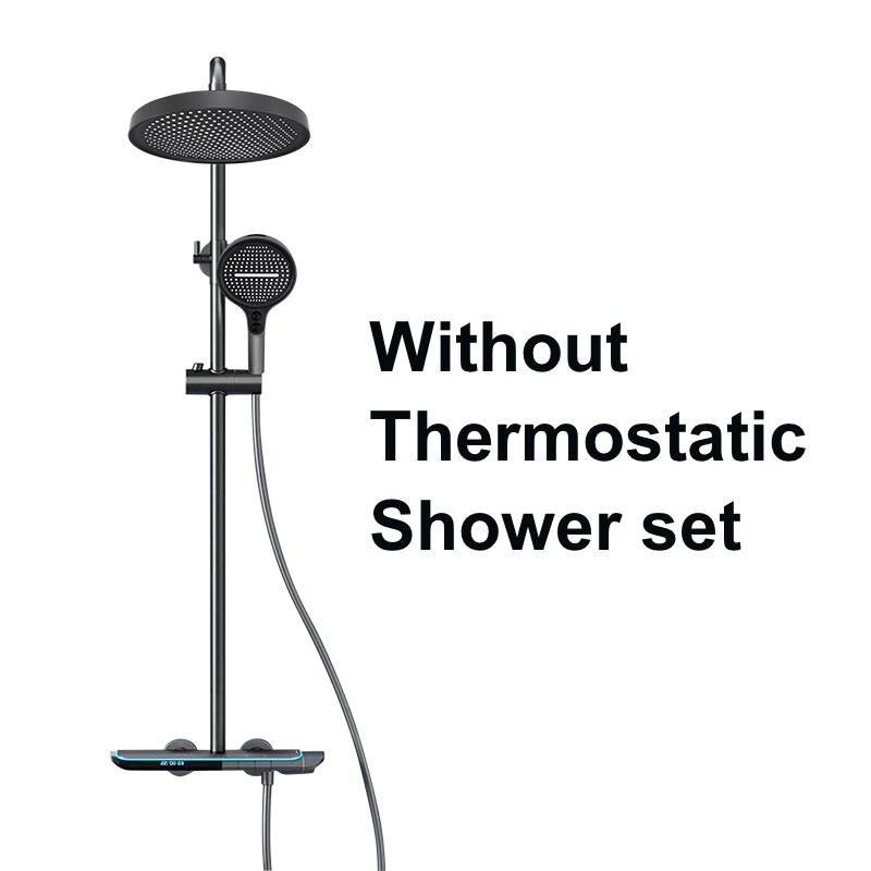 

Набір термостатичних душових систем VGX Smart Digital Bathroom Shower Faucet Set Display Temperatura Rainlfal Shower Set Bathroom Shower Set