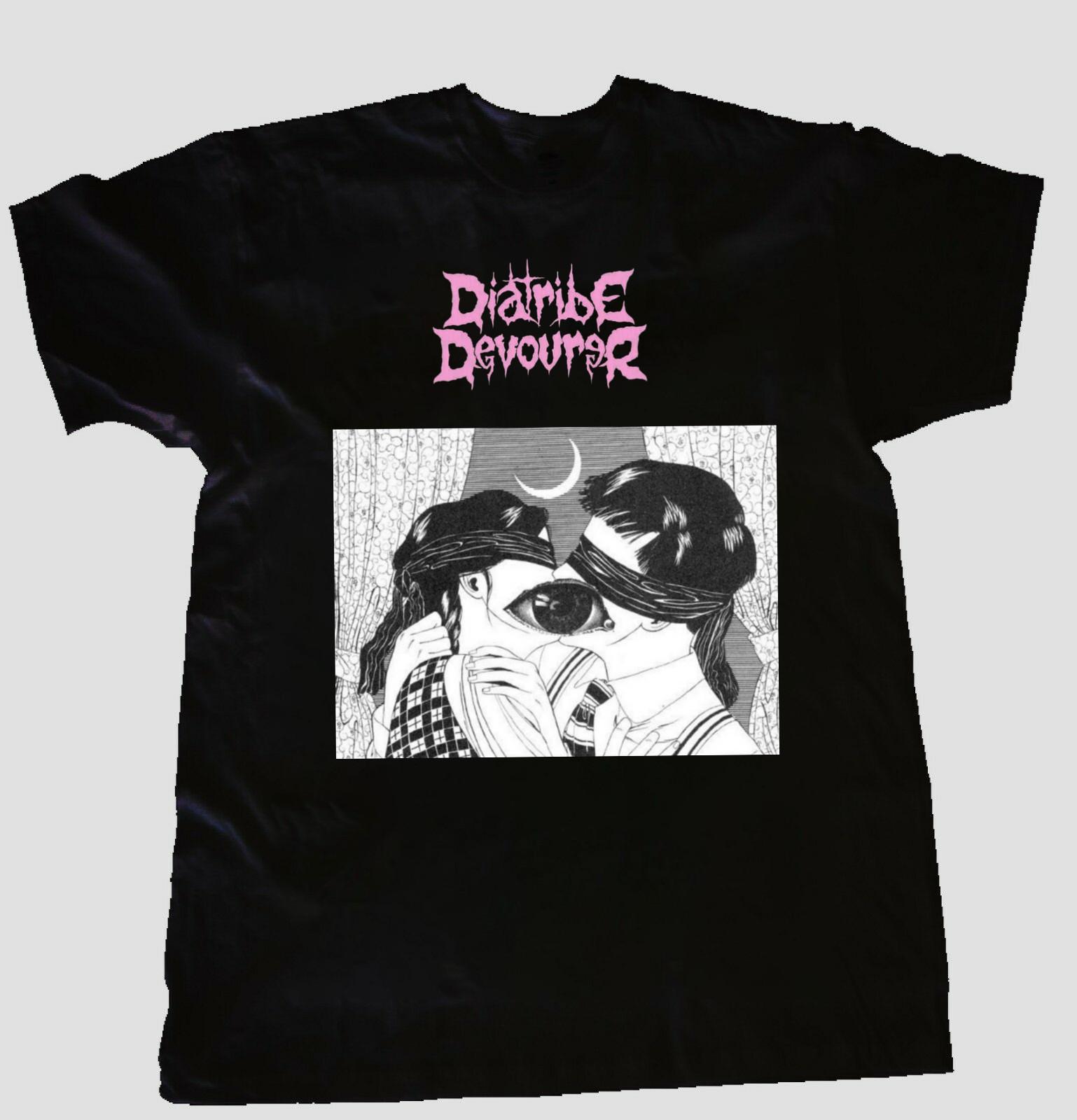 Rare! Diatribe Devourer Band Rock Music Black S to 5XL Concert Shirt SG989 S разноцветный