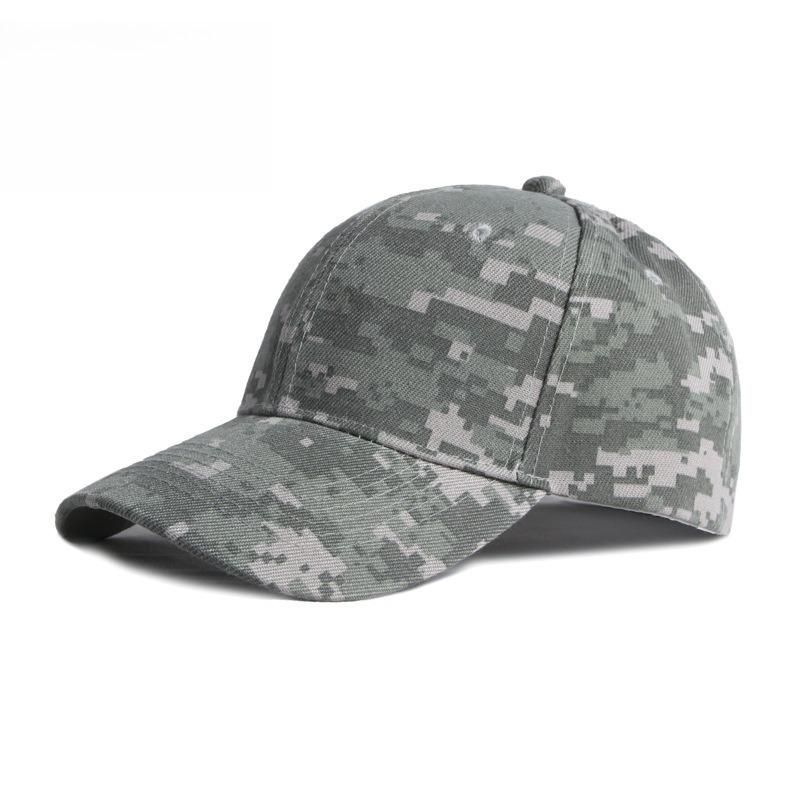 Unisex Digital Camo Baseball Cap Tactical Military Hat All Seasons Outdoor Hiking Climbing Sun Protection Peaked Cap adjustable 55-60cm