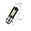 H6M PX15D P15D LED Motorcycle Headlights Hi-Lo Beam Bulb for Motorbike Scooter Moped Head Light Lamp White 1500Lm 12-30V