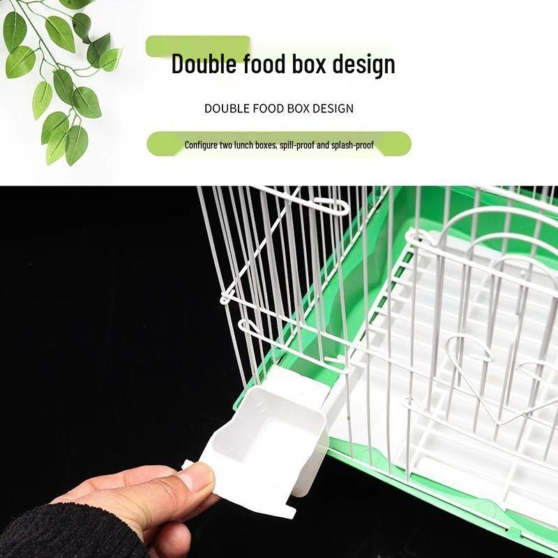 Small Villa Birdcage for Parrots, Budgies, Lovebirds, Sparrows & Finches