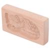 Animal Cookie Mold Lovely Vivid Wooden Biscuit Press Stamp Easy Demoulding Smoothly Cookie Mold Cat