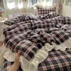 Princess Style Wrinkled Gauze Christmas Tree Bedding Set