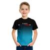 Simple 3D Print Kids Boys Clothes Short Sleeve Children Summer Clothes Casual Daily Boys Tshirt Children's Clothing Girl Tops