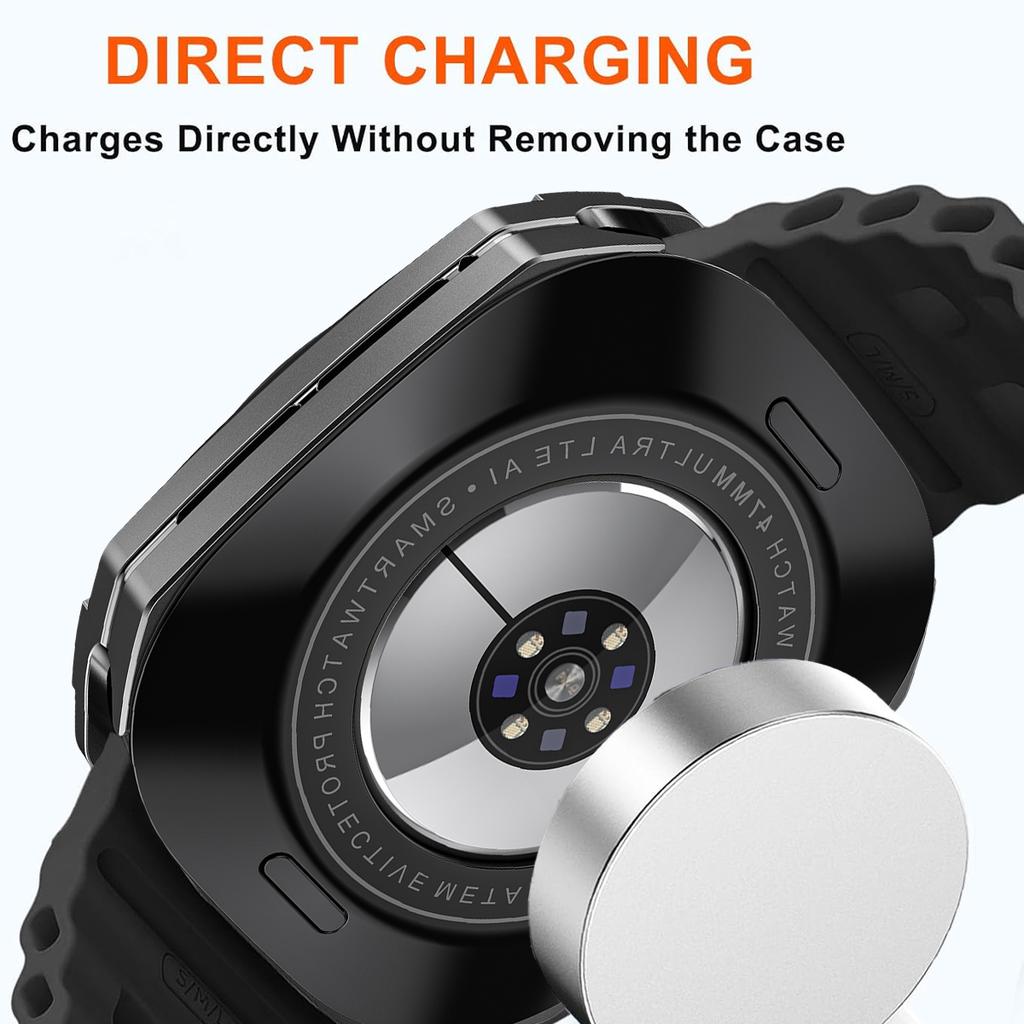 Aluminiowa Obudowa Ochronna Dla Samsung Galaxy Watch Ultra 2024/2025 47mm Męska Osłona Dla SAMSUNG Galaxy Watch 8 44mm Akcesoria Ochronne Ekranu