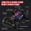 NNew Full Size Light 1:16 4WD High Speed Remote Control Model Drift Car 50KM/H American Muscle Car Boy Toy 4WD Strong Brush LED Racing Car Model Gift