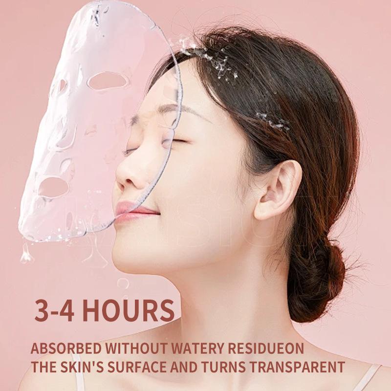 Pink Collagen Jelly Gel Mask Overnight Face Mask Hydrating Firming and Moisturizing