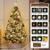 Large Christmas Ornaments Set for Living Room and Home Decoration