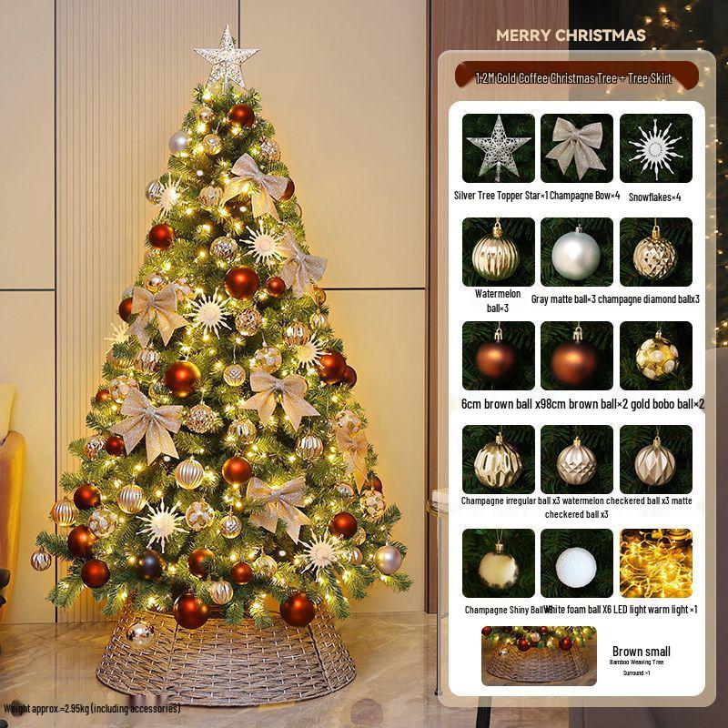 Large Christmas Ornaments Set for Living Room and Home Decoration