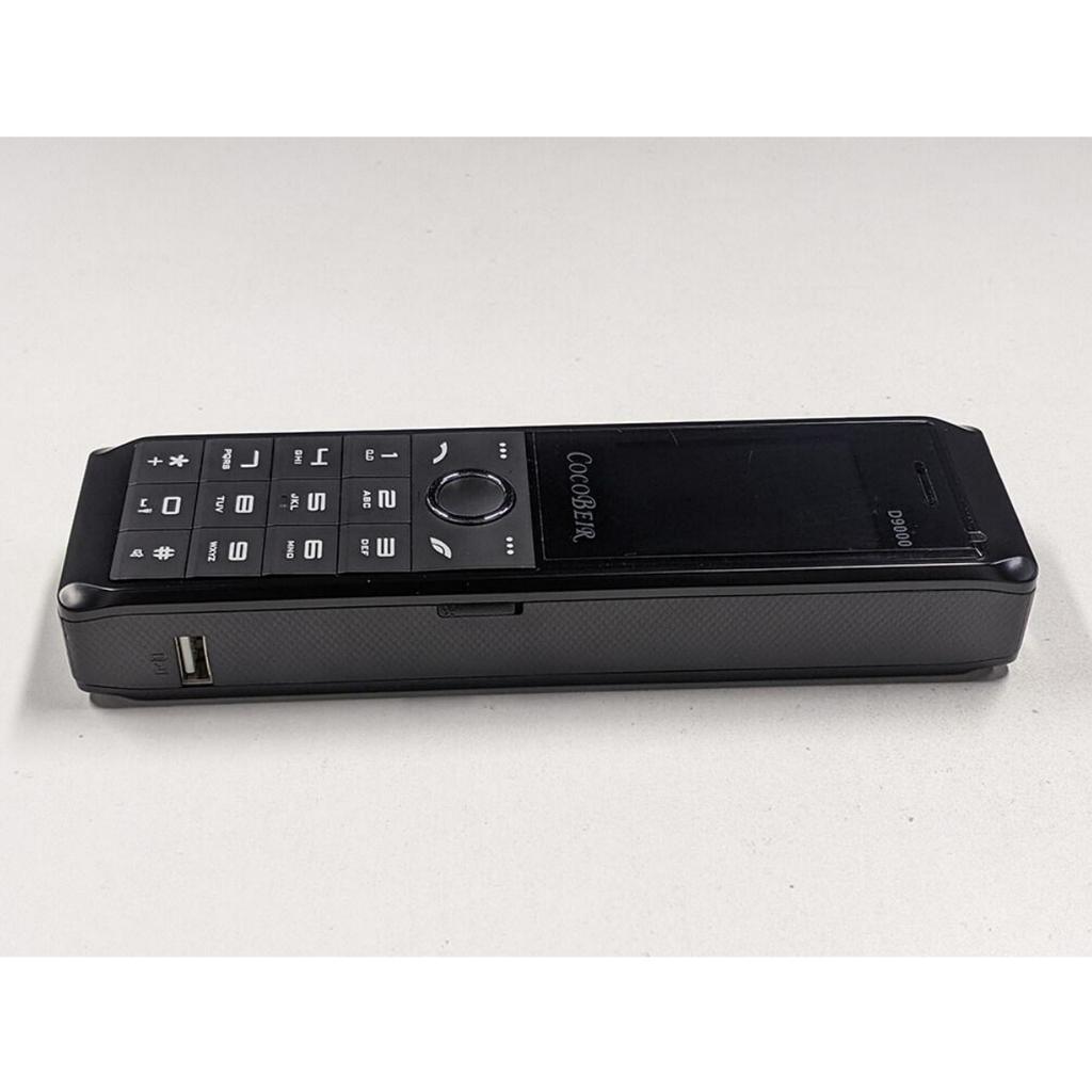 D9000 Bar GSM Mobile Phone 2.6inches 2G Cellphone Flashlight Mp3 Player FM Radio Dual SIM Retro Music Old Cellular English Only