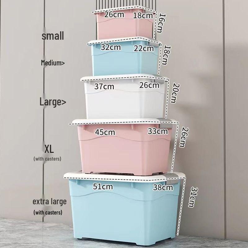 Extra Large Storage Box for Clothes, Toys, Dorms, and Cars